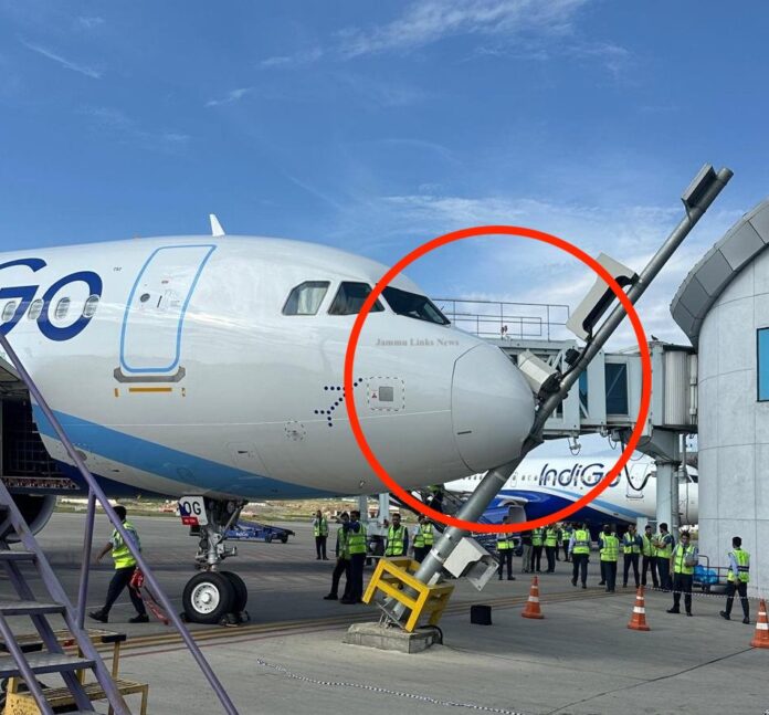 IndiGo flight incident at Srinagar Airport
